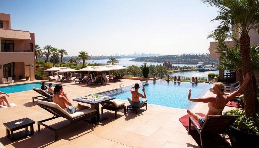 أنشطة ترفيهية في فندق الماريوت