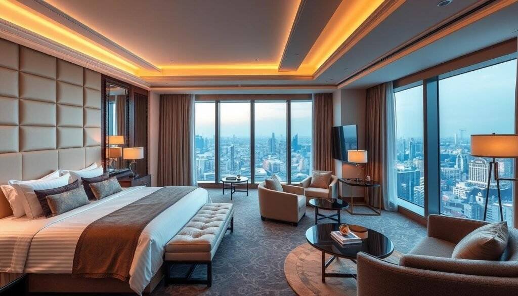 أنواع غرف فندق ابراج الوحدة