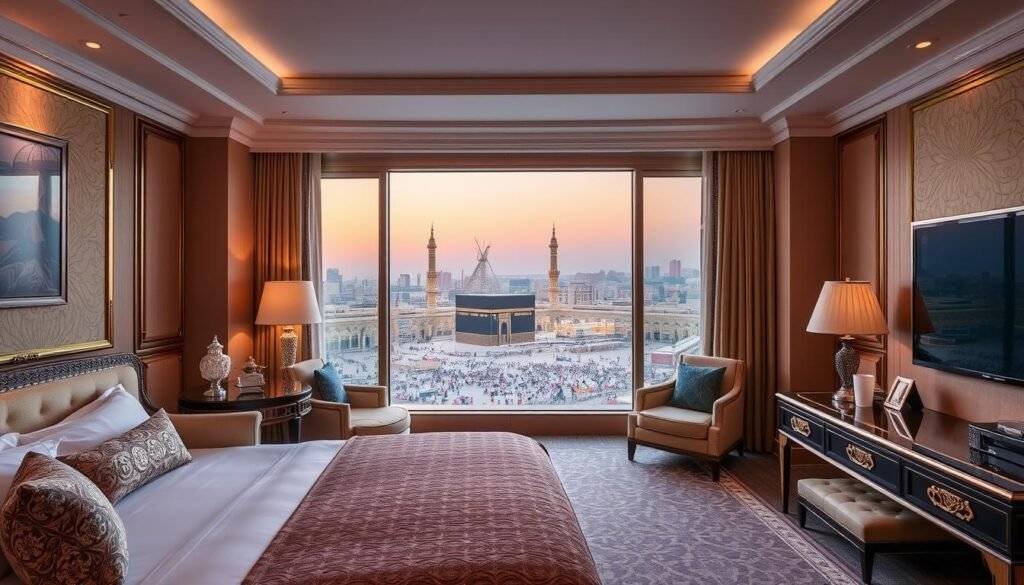 اختيار الغرفة في فندق صفوة البيت