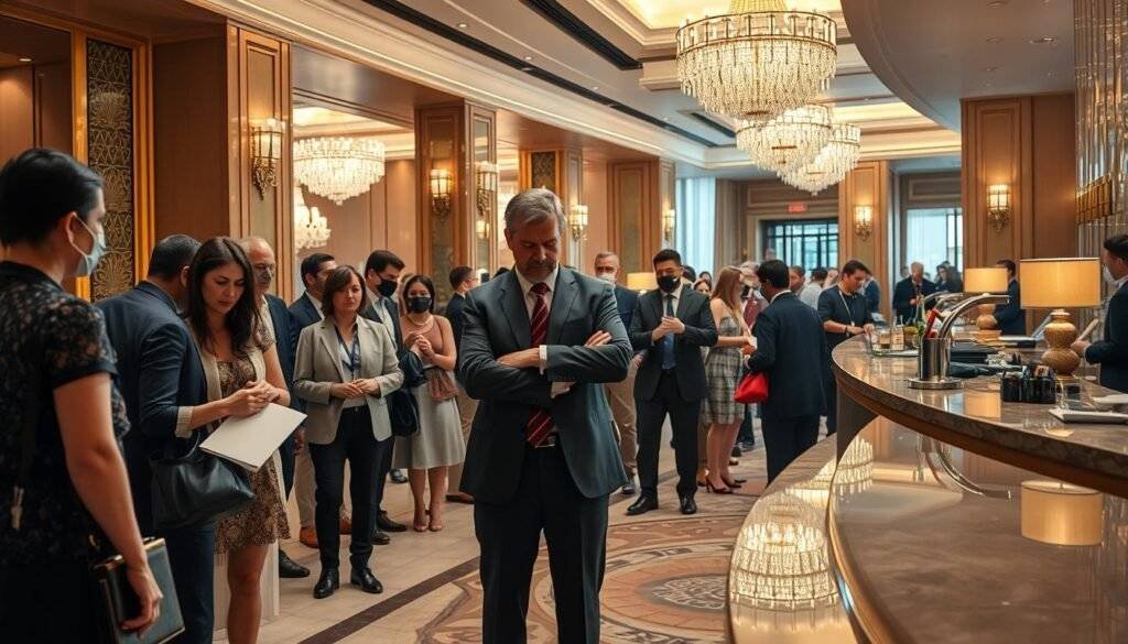 التحديات في صناعة الفندقة