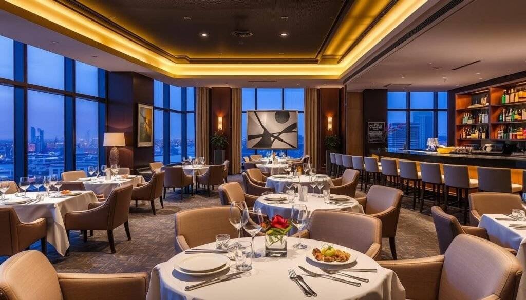 المطاعم في فندق سويس اوتيل