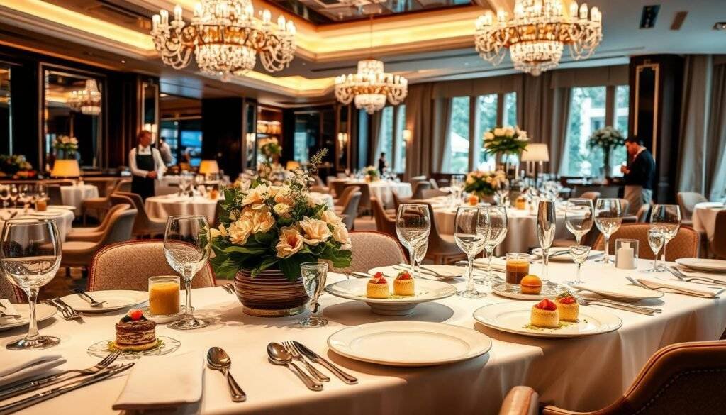 تجربة تناول الطعام في مطاعم كمبنسكي
