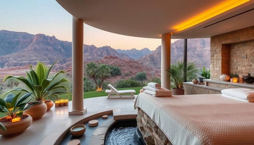 خدمات السبا وعلاجات طبيعية في فندق الجبل الأخضر