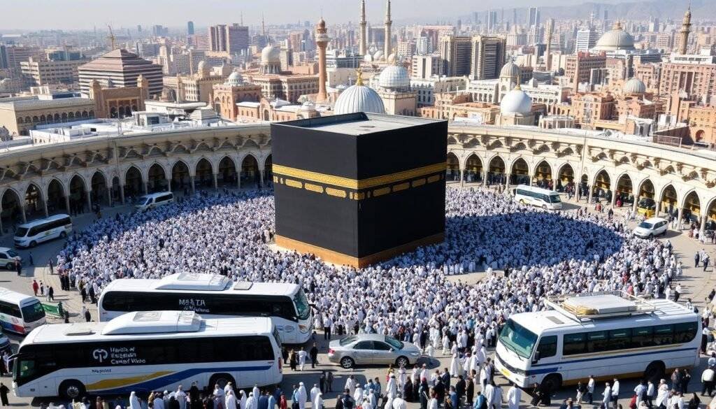 خدمات النقل والمواصلات في مكة