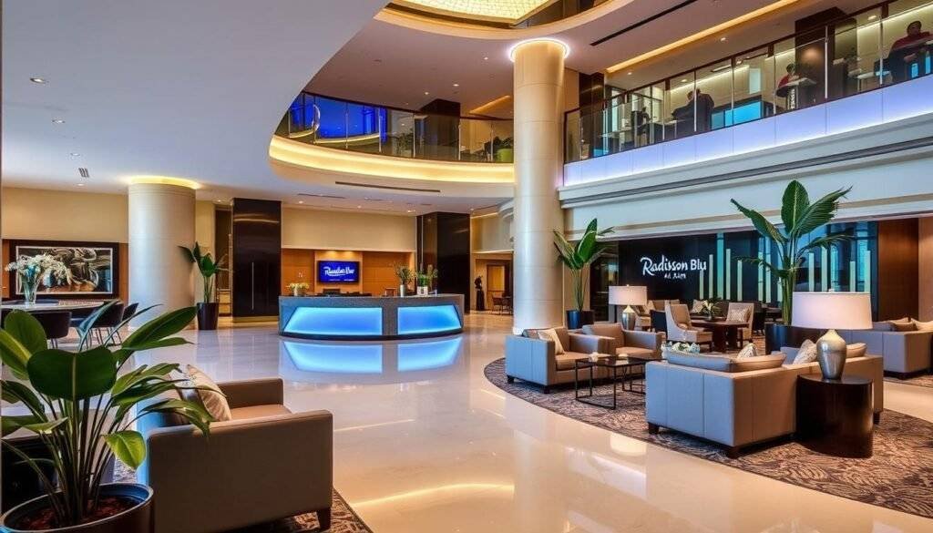 خدمات فندق راديسون بلو العين