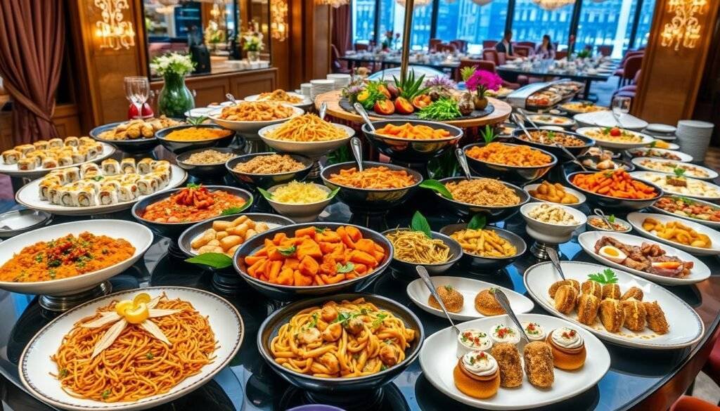 خيارات الطعام العالمية