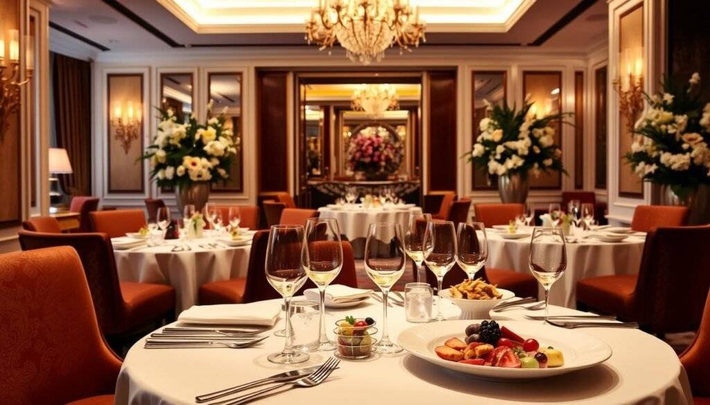 خيارات الطعام في فندق كونراد خيارات الطعام في فندق كونراد