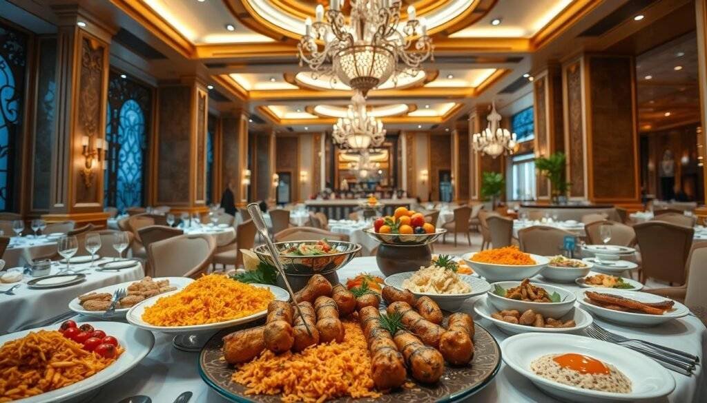 خيارات الطعام في مطاعم أركان بكة
