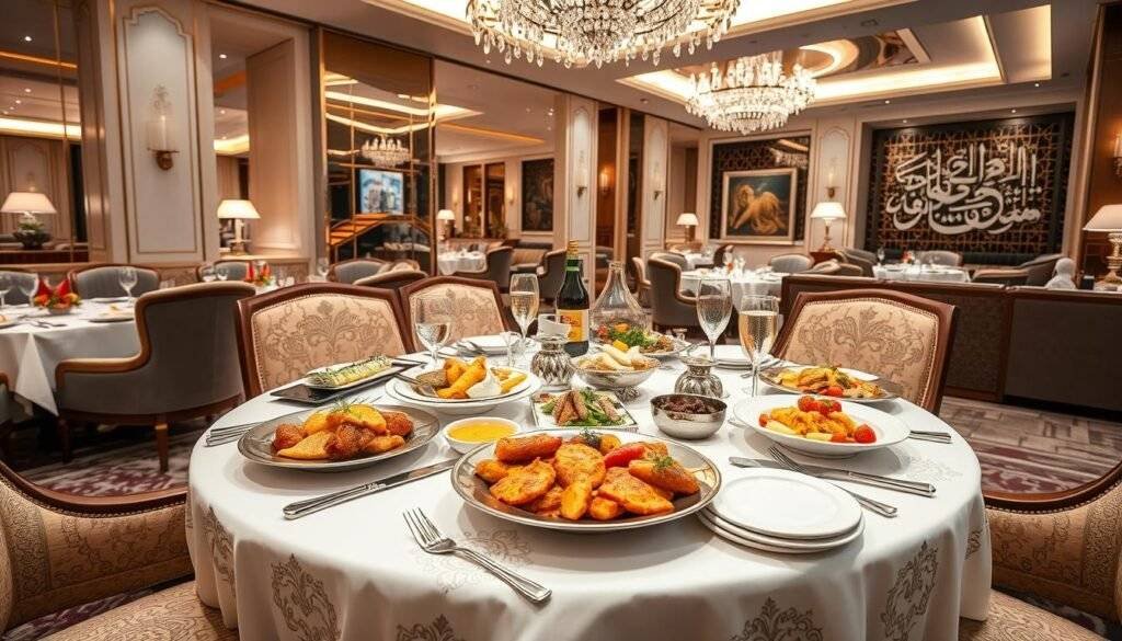 خيارات طعام متنوعة في فندق مكارم البيت