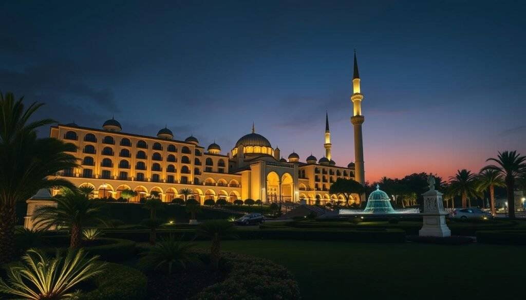 موقع الفندق بالقرب من الحرم